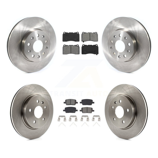 [Avant + Arrière] Kit de Disque et plaquette (semi-métallique) de frein pour Chevrolet Camaro K8S-102898