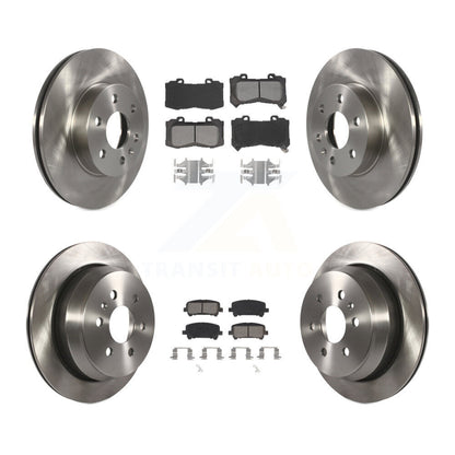 [Avant + Arrière] Kit de Disque et plaquette (semi-métallique) de frein pour 2015-2020 Chevrolet Colorado GMC Canyon K8S-102899