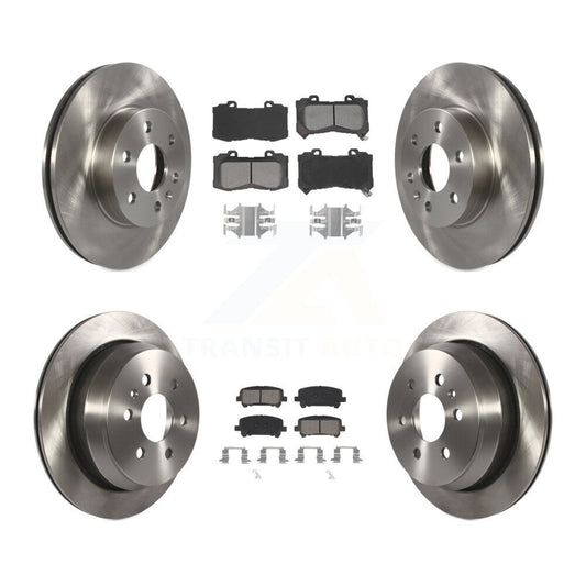 [Avant + Arrière] Kit de Disque et plaquette (semi-métallique) de frein pour 2015-2020 Chevrolet Colorado GMC Canyon K8S-102899