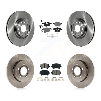 [Avant + Arrière] Kit de Disque et plaquette (semi-métallique) de frein pour Audi A4 Quattro K8S-102906