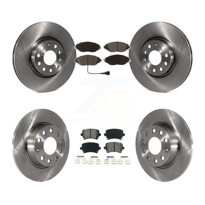 [Avant + Arrière] Kit de Disque et plaquette (semi-métallique) de frein pour 2015 Volkswagen GTI avec Performance Package K8S-102908