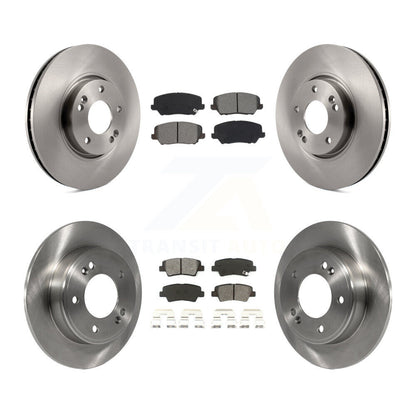 [Avant + Arrière] Kit de Disque et plaquette (semi-métallique) de frein pour Kia Forte Forte5 SX K8S-102910