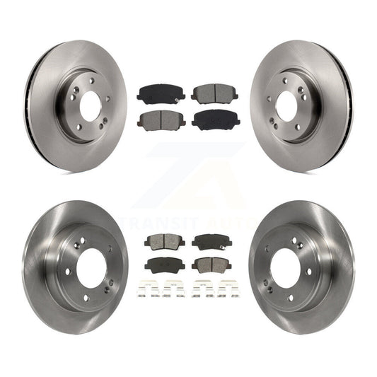 [Avant + Arrière] Kit de Disque et plaquette (semi-métallique) de frein pour Kia Forte Forte5 SX K8S-102910