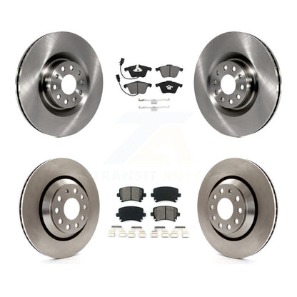 [Avant + Arrière] Kit de Disque et plaquette (semi-métallique) de frein pour Volkswagen Passat CC Golf R R32 K8S-102913