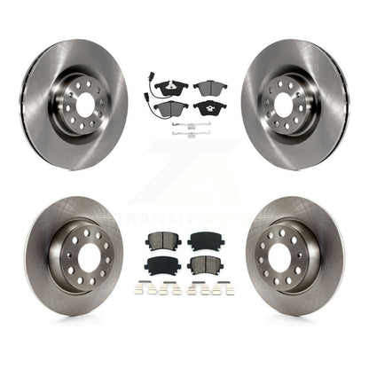[Avant + Arrière] Kit de Disque et plaquette (semi-métallique) de frein pour 2006-2007 Volkswagen Passat FWD avec Naturally Aspirated K8S-102914