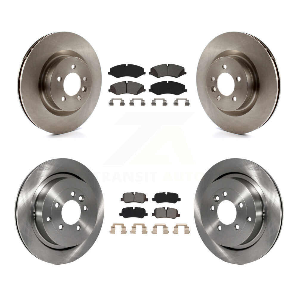 [Avant + Arrière] Kit de Disque et plaquette (semi-métallique) de frein pour Land Rover LR4 Range Sport K8S-102916