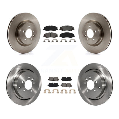 [Avant + Arrière] Kit de Disque et plaquette (semi-métallique) de frein pour Land Rover LR4 Range Sport K8S-102916