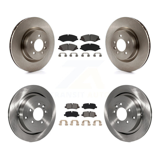 [Avant + Arrière] Kit de Disque et plaquette (semi-métallique) de frein pour Land Rover LR4 Range Sport K8S-102916