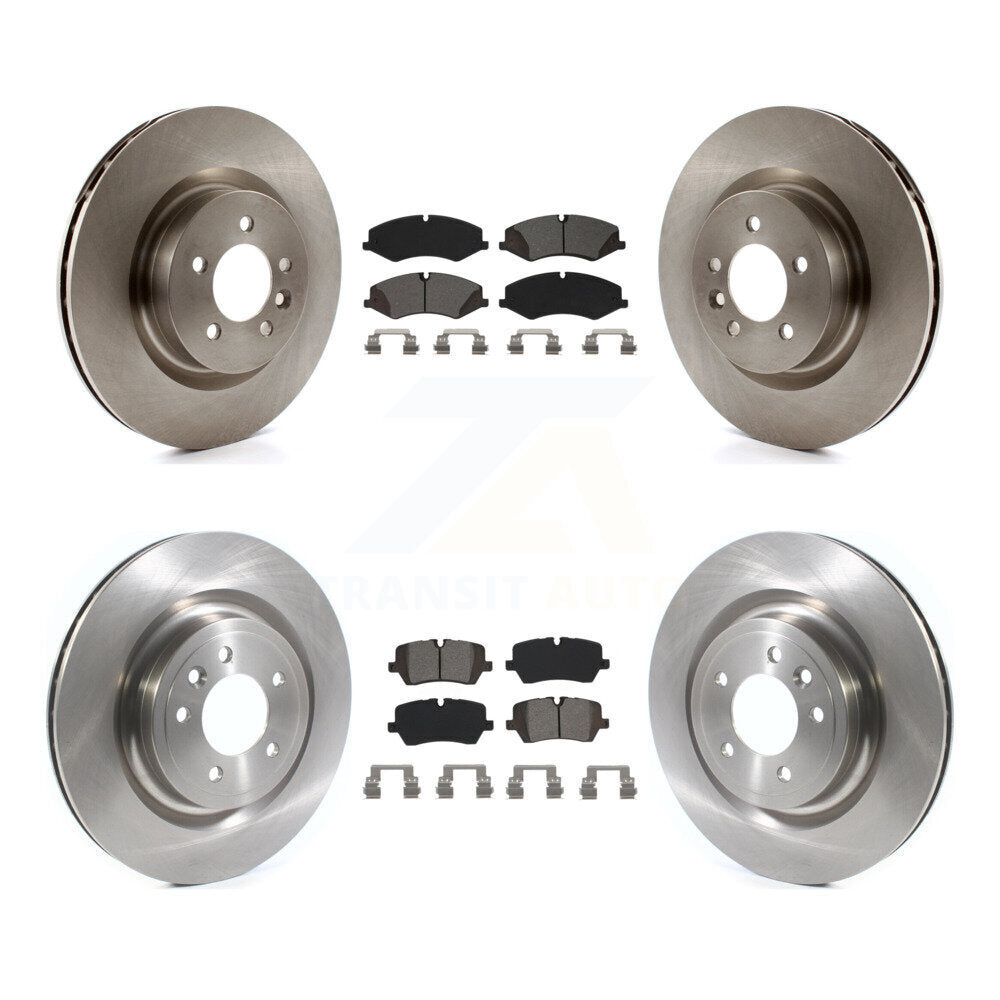 [Avant + Arrière] Kit de Disque et plaquette (semi-métallique) de frein pour Land Rover Range Sport Discovery K8S-102917