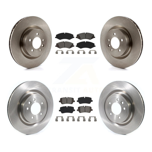 [Avant + Arrière] Kit de Disque et plaquette (semi-métallique) de frein pour Land Rover Range Sport Discovery K8S-102917
