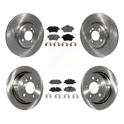 [Avant + Arrière] Kit de Disque et plaquette (semi-métallique) de frein pour 2015 Mini Cooper 2.0L 1.5L avec 294mm Diameter Rotor K8S-102920
