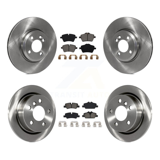 [Avant + Arrière] Kit de Disque et plaquette (semi-métallique) de frein pour 2015 Mini Cooper 2.0L 1.5L avec 294mm Diameter Rotor K8S-102920