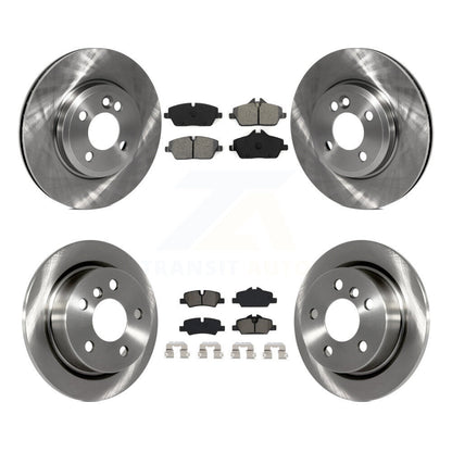 [Avant + Arrière] Kit de Disque et plaquette (semi-métallique) de frein pour 2015 Mini Cooper 2.0L 1.5L avec 280mm Diameter Rotor K8S-102921