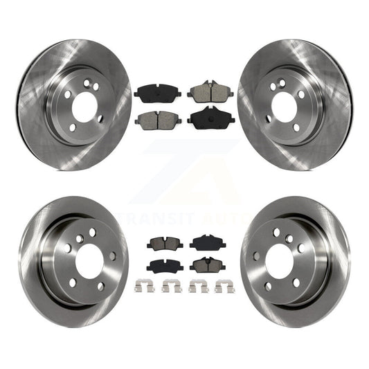 [Avant + Arrière] Kit de Disque et plaquette (semi-métallique) de frein pour 2015 Mini Cooper 2.0L 1.5L avec 280mm Diameter Rotor K8S-102921