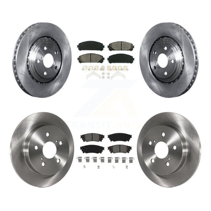 [Avant + Arrière] Kit de Disque et plaquette (semi-métallique) de frein pour Lexus NX200t NX300 NX300h K8S-102922