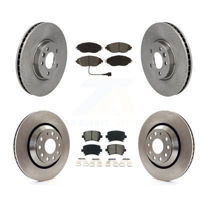[Avant + Arrière] Kit de Disque et plaquette (semi-métallique) de frein pour Volkswagen CC AWD K8S-102932