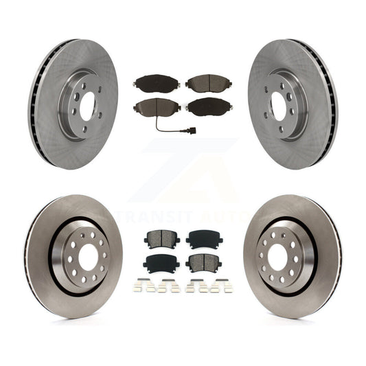 [Avant + Arrière] Kit de Disque et plaquette (semi-métallique) de frein pour Volkswagen CC AWD K8S-102932