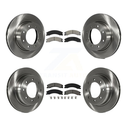 [Avant + Arrière] Kit de Disque et plaquette (semi-métallique) de frein pour 2012-2021 Nissan NV2500 NV3500 NV1500 K8S-102933