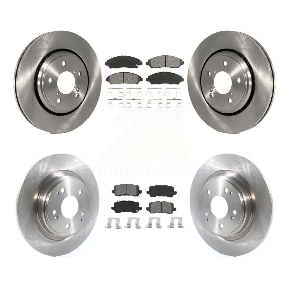 [Avant + Arrière] Kit de Disque et plaquette (semi-métallique) de frein pour Acura MDX K8S-102935