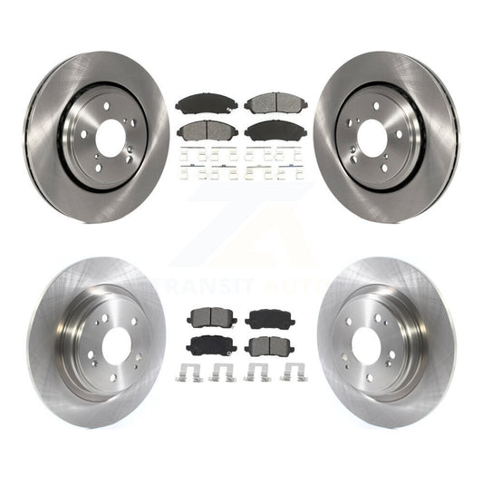 [Avant + Arrière] Kit de Disque et plaquette (semi-métallique) de frein pour Acura MDX K8S-102935