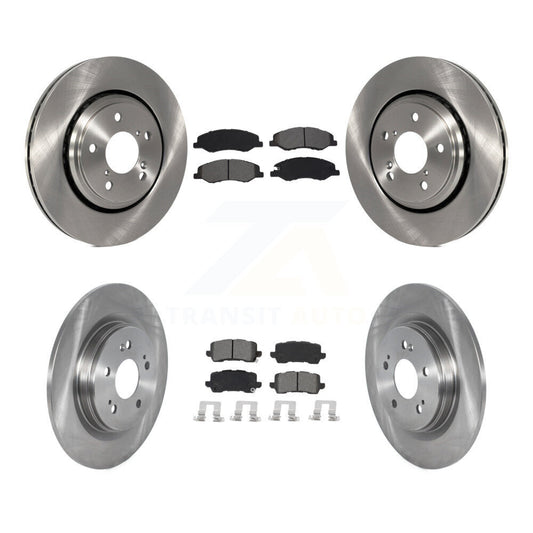 [Avant + Arrière] Kit de Disque et plaquette (semi-métallique) de frein pour 2018-2023 Honda Odyssey K8S-102936