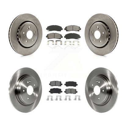 [Avant + Arrière] Kit de Disque et plaquette (semi-métallique) de frein pour 2015-2020 Acura TLX K8S-102937
