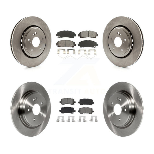 [Avant + Arrière] Kit de Disque et plaquette (semi-métallique) de frein pour 2015-2020 Acura TLX K8S-102937