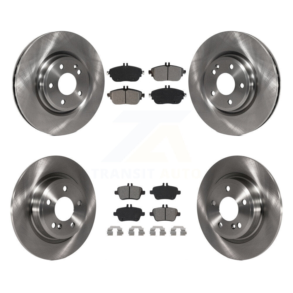 [Avant + Arrière] Kit de Disque et plaquette (semi-métallique) de frein pour Mercedes-Benz GLA250 CLA250 INFINITI QX30 B Electric Drive B250 K8S-102938