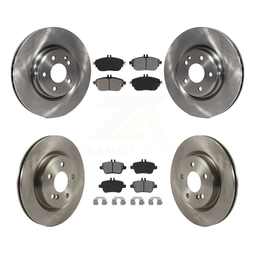 [Avant + Arrière] Kit de Disque et plaquette (semi-métallique) de frein pour Mercedes-Benz GLA250 CLA250 INFINITI QX30 K8S-102939