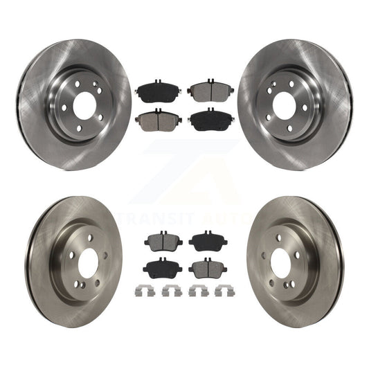 [Avant + Arrière] Kit de Disque et plaquette (semi-métallique) de frein pour Mercedes-Benz GLA250 CLA250 INFINITI QX30 K8S-102939