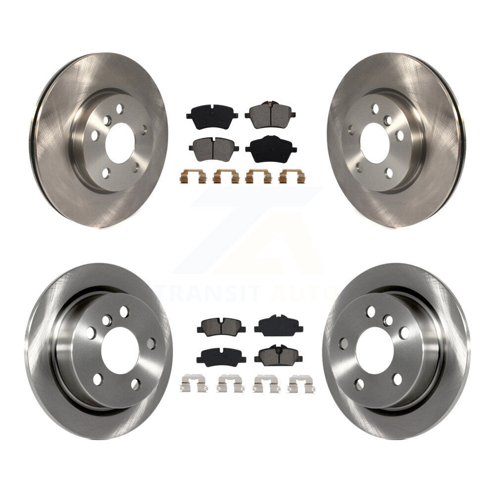 [Avant + Arrière] Kit de Disque et plaquette (semi-métallique) de frein pour Mini Cooper K8S-102940