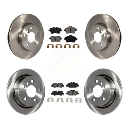 [Avant + Arrière] Kit de Disque et plaquette (semi-métallique) de frein pour Mini Cooper K8S-102940