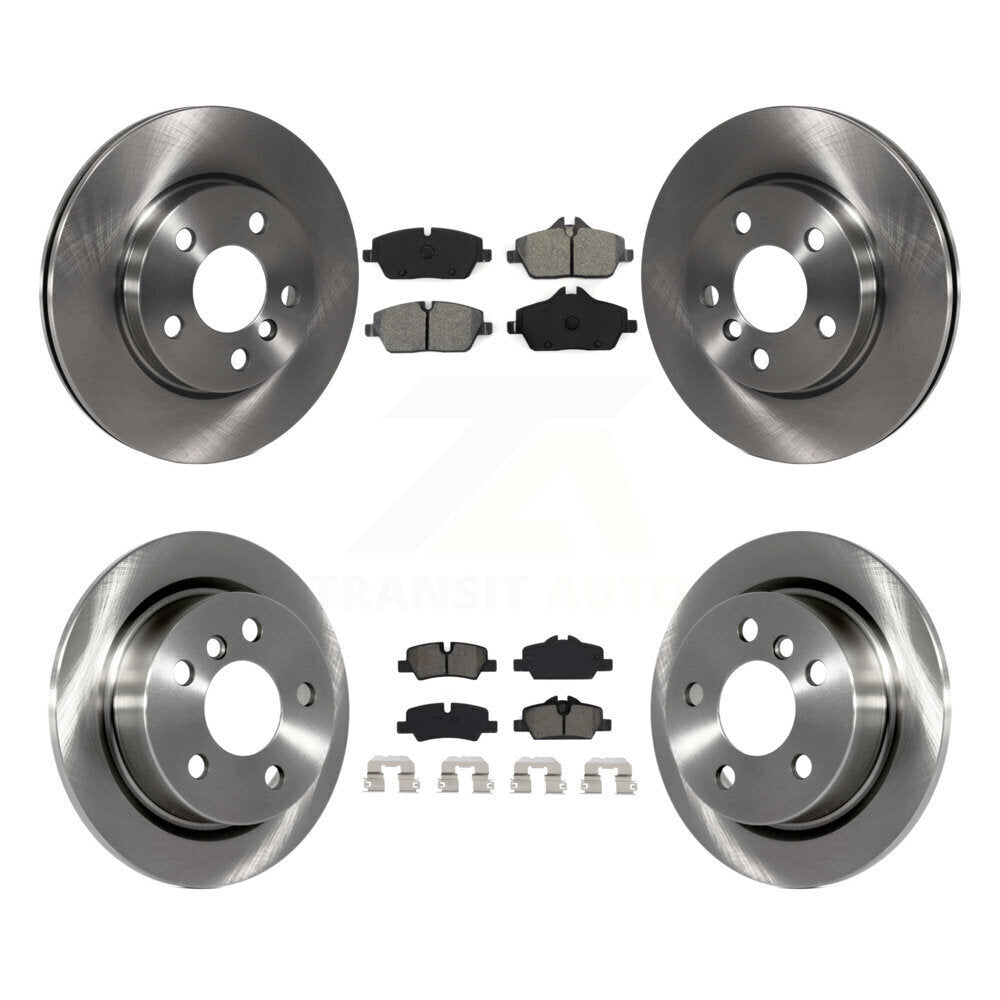 [Avant + Arrière] Kit de Disque et plaquette (semi-métallique) de frein pour Mini Cooper K8S-102953