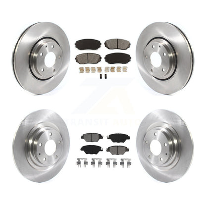[Avant + Arrière] Kit de Disque et plaquette (semi-métallique) de frein pour 2016-2022 Mazda CX-9 K8S-102954