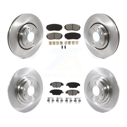 [Avant + Arrière] Kit de Disque et plaquette (semi-métallique) de frein pour 2016-2022 Mazda CX-9 K8S-102954