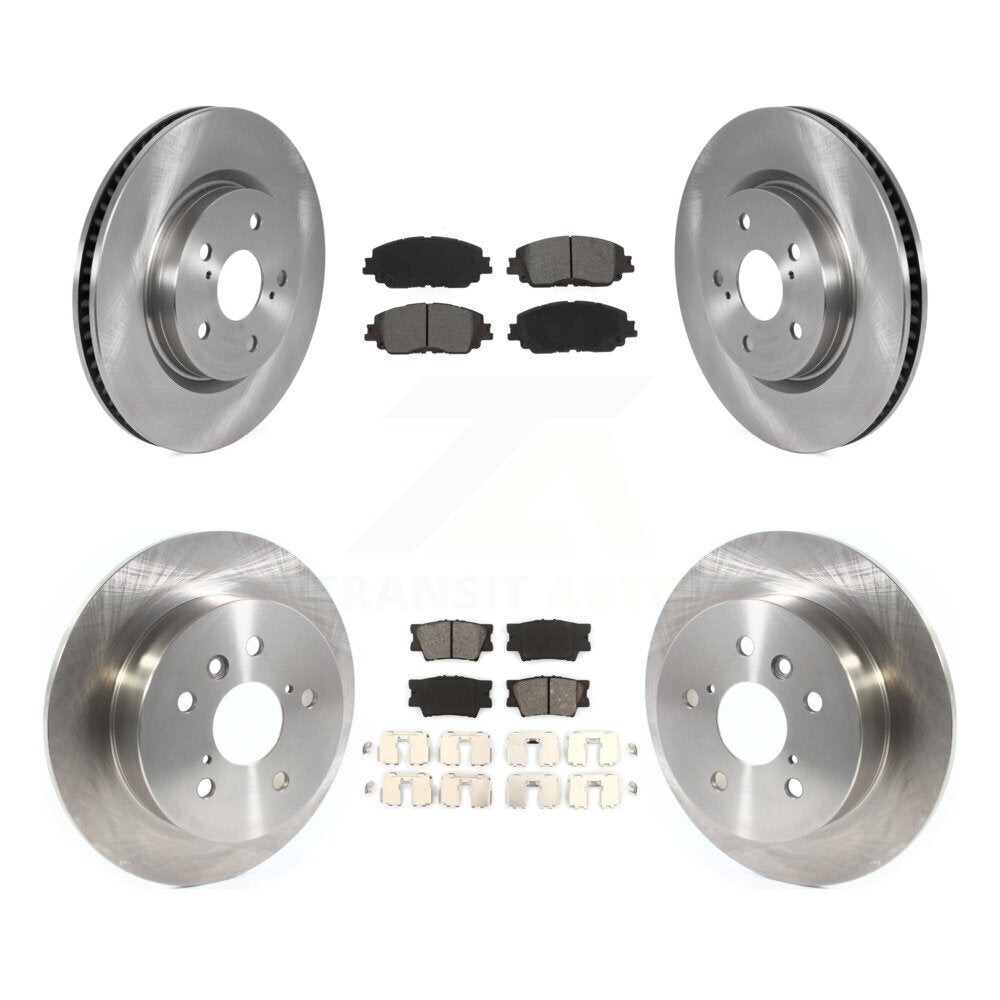 [Avant + Arrière] Kit de Disque et plaquette (semi-métallique) de frein pour Toyota Camry K8S-102956