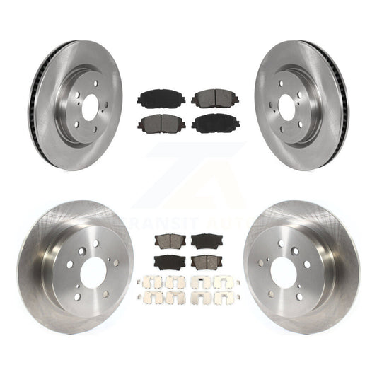 [Avant + Arrière] Kit de Disque et plaquette (semi-métallique) de frein pour Toyota Camry K8S-102956