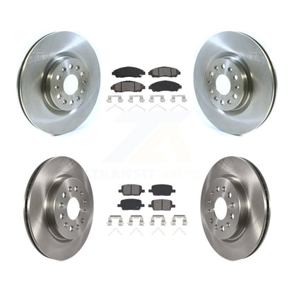 [Avant + Arrière] Kit de Disque et plaquette (semi-métallique) de frein pour Cadillac XT5 Buick Enclave XT6 K8S-102957