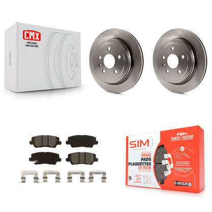 [Arrière] Kit de Disque et plaquette (semi-métallique) de frein pour Cadillac CTS K8S-102959