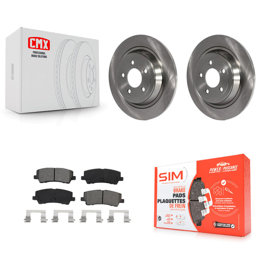 [Arrière] Kit de Disque et plaquette (semi-métallique) de frein pour Ford Mustang K8S-102969