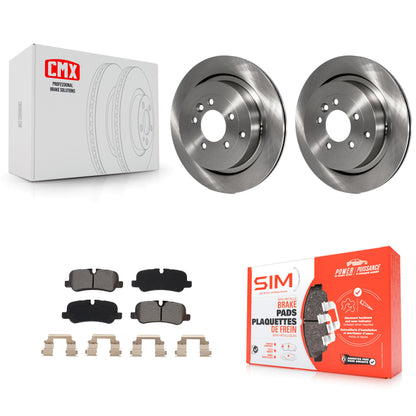 [Arrière] Kit de Disque et plaquette (semi-métallique) de frein pour Land Rover Range Sport LR4 LR3 K8S-102971