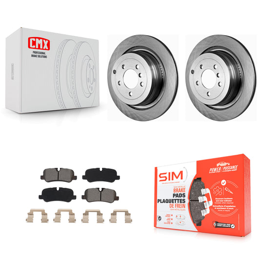 [Arrière] Kit de Disque et plaquette (semi-métallique) de frein pour Land Rover Range K8S-102973