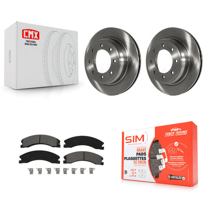 [Arrière] Kit de Disque et plaquette (semi-métallique) de frein pour 2012-2021 Nissan NV2500 NV3500 NV1500 K8S-102975