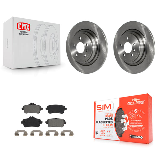 [Arrière] Kit de Disque et plaquette (semi-métallique) de frein pour Mercedes-Benz ML350 GLE350 ML250 GLE300d K8S-102976