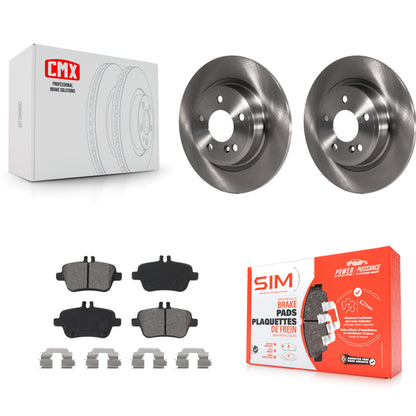 [Arrière] Kit de Disque et plaquette (semi-métallique) de frein pour Mercedes-Benz GLA250 CLA250 INFINITI QX30 B Electric Drive B250e B250 K8S-102979