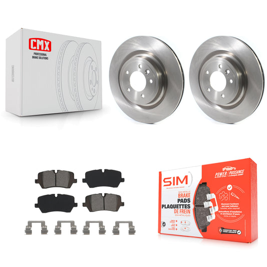 [Arrière] Kit de Disque et plaquette (semi-métallique) de frein pour Land Rover Range Sport Discovery K8S-102985