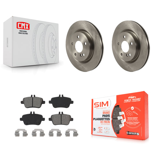 [Arrière] Kit de Disque et plaquette (semi-métallique) de frein pour Mercedes-Benz GLA250 CLA250 INFINITI QX30 K8S-102989
