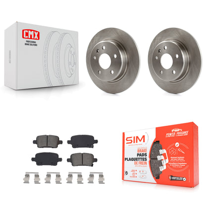 [Arrière] Kit de Disque et plaquette (semi-métallique) de frein pour Chevrolet Cruze Volt Bolt EV EUV K8S-102993