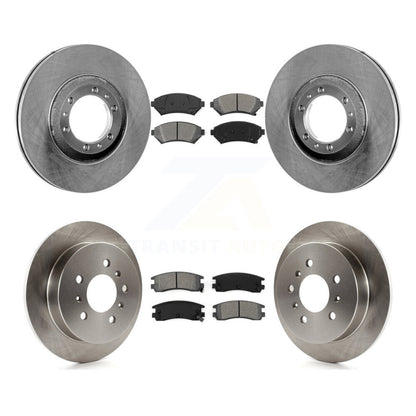 [Avant + Arrière] Kit de Disque et plaquette (semi-métallique) de frein pour Buick Century Pontiac Grand Prix Chevrolet Venture Regal Oldsmobile Intrigue Montana Trans Sport K8S-102995