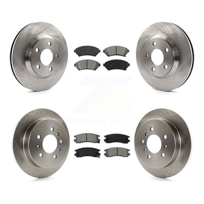 [Avant + Arrière] Kit de Disque et plaquette (semi-métallique) de frein pour 2005 Chevrolet Impala Monte Carlo From Chassis/VIN #59143076 K8S-103003